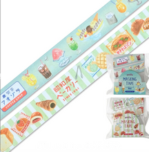 Carica l&#39;immagine nel visualizzatore di Gallery, Washi tape &quot;Retro shop&quot;(Cafe/Bakery)
