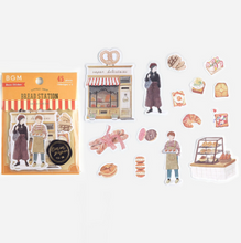 Carica l&#39;immagine nel visualizzatore di Gallery, Flake sticker &quot;LITTLE SHOP/Bakery&quot;
