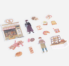 Carica l&#39;immagine nel visualizzatore di Gallery, Flake sticker &quot;LITTLE SHOP/Bakery&quot;
