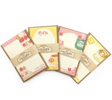 Charger l&#39;image dans la galerie, Mini letter set &quot;Harapeko kissa(cafe)&quot; -Strawberry-
