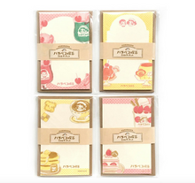 Charger l&#39;image dans la galerie, Mini letter set &quot;Harapeko kissa(cafe)&quot; -Strawberry-
