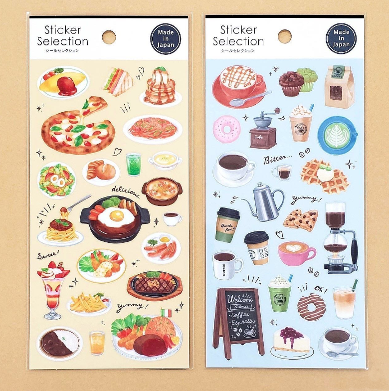 Sticker Selection (restaurant/cafe)