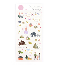 Lade das Bild in den Galerie-Viewer, Miki Tamura washi tape sticker &quot;Family&quot;
