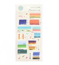 Carica l&#39;immagine nel visualizzatore di Gallery, Miki Tamura washi tape sticker &quot;Memories&quot;
