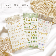 Load image into Gallery viewer, new design! room garland sticker &quot;ribbon &amp; lace&quot;
