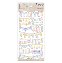 Load image into Gallery viewer, new design! room garland sticker &quot;ribbon &amp; lace&quot;
