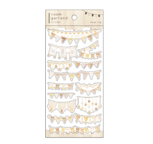 Load image into Gallery viewer, new design! room garland sticker &quot;beige flag&quot;
