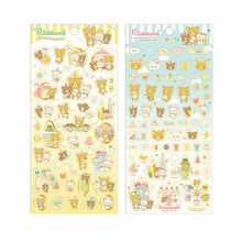 Carica l&#39;immagine nel visualizzatore di Gallery, Rilakkuma sticker &quot;Funny amusement park&quot; (Blue)
