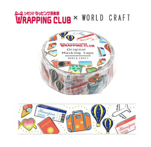 Charger l&#39;image dans la galerie, Shimojima×WORLD CRAFT Limited Edition &quot;Travel&quot; washi tape
