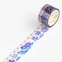 Carica l&#39;immagine nel visualizzatore di Gallery, Special stained glass Clear tape &quot;Dream flower&quot;
