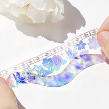 Carica l&#39;immagine nel visualizzatore di Gallery, Special stained glass Clear tape &quot;Dream flower&quot;
