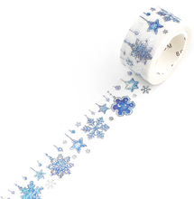 Carica l&#39;immagine nel visualizzatore di Gallery, Special winter washi &quot;Crystal of snow&quot;
