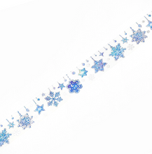 Carica l&#39;immagine nel visualizzatore di Gallery, Special winter washi &quot;Crystal of snow&quot;
