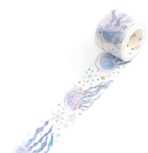 Carica l&#39;immagine nel visualizzatore di Gallery, Special winter washi &quot;Snow jellyfish&quot;
