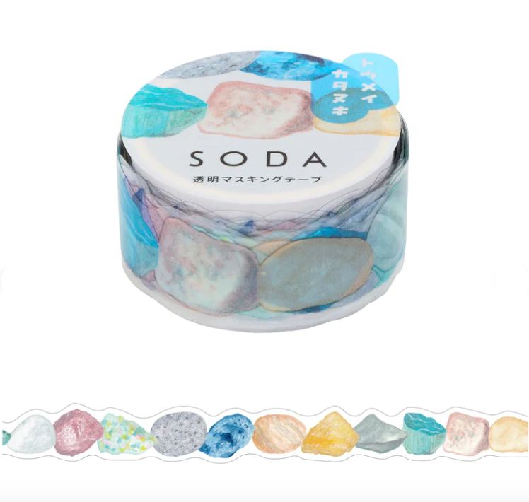 Clear tape SODA Die cut -ore-