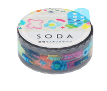 Charger l&#39;image dans la galerie, Clear tape SODA Die cut -petal-
