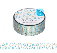 Carica l&#39;immagine nel visualizzatore di Gallery, Clear tape SODA aurora foil -tulip-
