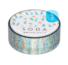 Carica l&#39;immagine nel visualizzatore di Gallery, Clear tape SODA aurora foil -tulip-
