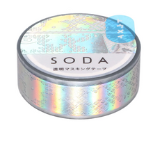 Load image into Gallery viewer, Clear tape SODA aurora foil -lace-
