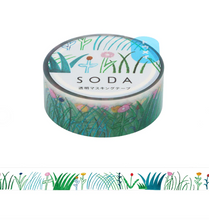 Charger l&#39;image dans la galerie, Clear tape SODA -grass-
