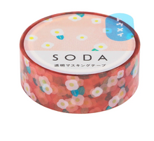 Carica l&#39;immagine nel visualizzatore di Gallery, Clear tape SODA -lovely-
