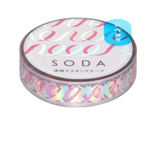 Charger l&#39;image dans la galerie, Clear tape SODA aurora foil -ribbon-
