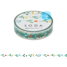 Charger l&#39;image dans la galerie, Clear tape SODA -flower-
