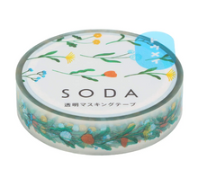 Charger l&#39;image dans la galerie, Clear tape SODA -flower-
