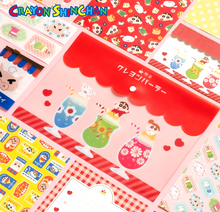 Carica l&#39;immagine nel visualizzatore di Gallery, Crayon Shinchan &quot;Crayon Parlor&quot; Letter set
