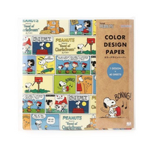 Load image into Gallery viewer, Snoopy Design Paper &quot;comic books&quot; Origami, Chiyogami
