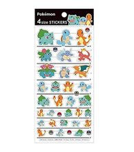 Carica l&#39;immagine nel visualizzatore di Gallery, 4size STICKERS Pokemon &quot;	Kanto Region&quot;
