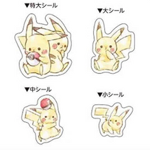 Carica l&#39;immagine nel visualizzatore di Gallery, 4size STICKERS Pokemon &quot;Pikachu number 025&quot;
