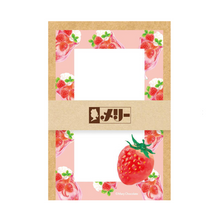 Carica l&#39;immagine nel visualizzatore di Gallery, Loft Mery Furukawashiko Limited Edition &quot;Bursting Candy Chocolate&quot;mini letter set -Strawberry Soda-
