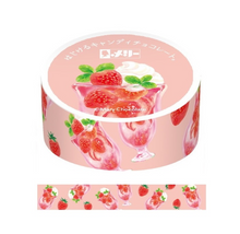 Carica l&#39;immagine nel visualizzatore di Gallery, Loft Mery Furukawashiko Limited Edition &quot;Bursting Candy Chocolate&quot;Clear tape -Strawberry Soda-
