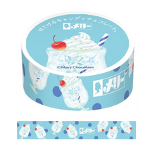 Carica l&#39;immagine nel visualizzatore di Gallery, Loft Mery Furukawashiko Limited Edition &quot;Bursting Candy Chocolate&quot;Clear tape -White soda-
