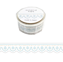 Charger l&#39;image dans la galerie, Hokkori(ほっこり)washi tape &quot;Lace&quot; Die cut masking tape
