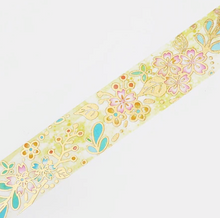 Carica l&#39;immagine nel visualizzatore di Gallery, Washi tape &quot;Sakura Limited/Gold&quot;
