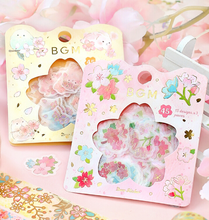 Carica l&#39;immagine nel visualizzatore di Gallery, BGM flake sticker &quot;Cherry Blossom Limited/Colorful&quot;
