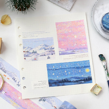 Lade das Bild in den Galerie-Viewer, MASKING TAPE &quot;Special, Pointillism&quot;-Starry Night-
