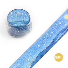 Lade das Bild in den Galerie-Viewer, MASKING TAPE &quot;Special, Pointillism&quot;-Starry Night-
