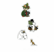 Charger l&#39;image dans la galerie, 4size STICKERS moomin &quot;chracter mix&quot;  from Japan
