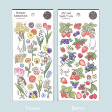 Charger l&#39;image dans la galerie, Sticker Selection &quot;Flower/Berry&quot;
