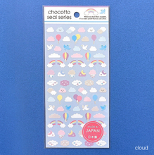 Carica l&#39;immagine nel visualizzatore di Gallery, chocotto seal &quot;Simple design&quot; mini sticker from Japan&lt;GAIA&gt;
