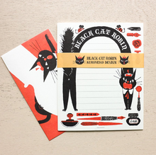 Charger l&#39;image dans la galerie, Black cat ROBIN letter set
