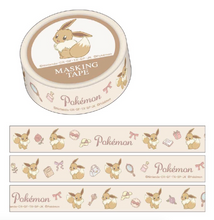 Charger l&#39;image dans la galerie, Pokemon masking tape &quot;Eevee&quot; washi tape
