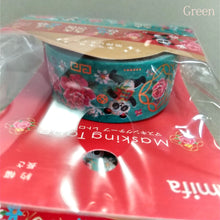 Charger l&#39;image dans la galerie, Masking tape, Washi tape &quot;Retro China&quot; (Red/Green)
