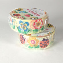 Charger l&#39;image dans la galerie, Shimojima Limited Edition &quot;Retro Flower&quot; washi tape
