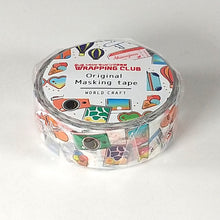 Charger l&#39;image dans la galerie, Shimojima×WORLD CRAFT Limited Edition &quot;Travel&quot; washi tape
