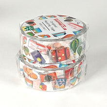 Charger l&#39;image dans la galerie, Shimojima×WORLD CRAFT Limited Edition &quot;Travel&quot; washi tape
