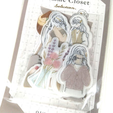 Lade das Bild in den Galerie-Viewer, Femme Closet flake sticker 2 &quot;Creamy latte&quot;
